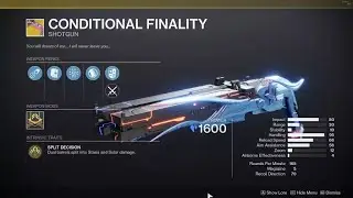Finally got Conditional Finality Exotic after 88 Runs 🥲 | Destiny 2 Root of Nightmares Raid with LFG