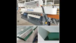 MORNSUN New 9 Motors 45&deg; Glass Edging Machine