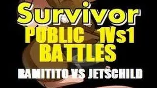 Transformice Survivor Public 1Vs1 Battles: [Ramitito VS Jetschild] Counted rounds.