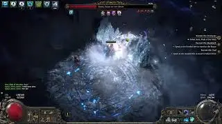 POE2 Siora, Blade of the Mists - Zone: Stones of Serle  - Named Boss vs Stormweaver - Abyssal League