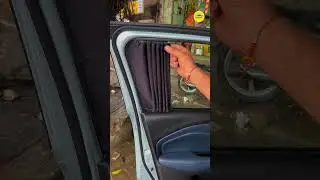 Z BLACK SLIDE CURTAINS for all cars  #deswaldecoration #tranding #curtains #film #modification #cars