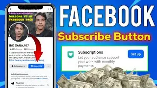 Facebook Page Per Subscribe Button Kaise Lagaye 2025 | Facebook Me Subscribe Button Kaise Lagaye