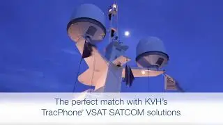NEW - KVH TracVision TV10 the Lightest 1 meter Marine Satellite TV System