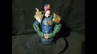 3D Print - Bust - Judge Dredd