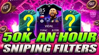 MAKE 50K AN HOUR! FIFA 22 BEST SNIPING FILTERS & TRADING METHODS 🤑