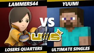 UAS: LAS TOP 8 - Lammers44 (Mii Gunner) Vs. Yuumi (Steve) Smash Ultimate - SSBU