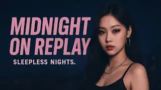 K-Pop | Midnight on Replay (Sleepless Nights) Lyrics Music Video