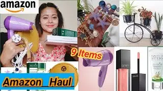 Biotique & Lotus products Review | Philips Hair Dryer Review | Amazon Bag/Hair clip | Flipkart Haul