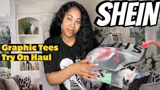 HUGE SHEIN GRAPHIC TEES TRY ON HAUL | SUMMER 2023