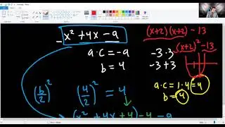 Completing the Square to Graph a Parabola || CRASH COURSE || Algebra 2