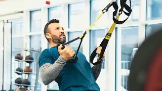 TRX Fullbody Dynamic Warmup Tutorial. Voice over step by step Instructions. 