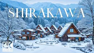 Shirakawa 4K | Winter Wonderland &ndash; Snowy Gassho Villages & Frozen Mountain Valleys