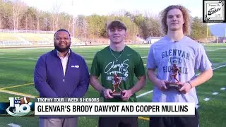 1st and 10 Trophy Tour | Glenvar&rsquo;s Brody Dawyot and Cooper Mullins