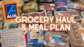 ALDI SPRING HAUL & WEEKLY MENU: Did I Stay Under Budget?