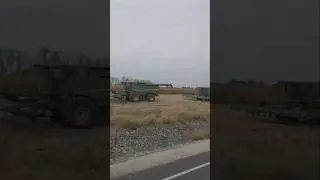 ДОЖДЬ ПРИ УБОРКЕ КУКУРУЗЫ 💦 Комбайны John Deere и складные 12-рядные кукурузные жатки Geringhoff ...