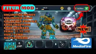 UPDATE‼️ REAL STEEL BOXING CHAMPIONS MOD APK v77.77.107 - UNLIMITED MONEY