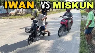 Balapan Iwan Vs Wak Miskun!