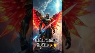 Radiant Warrior of the Skies ⚡🌟