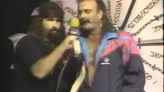 Cactus Jack interviews Jake Roberts (10-10-1992)