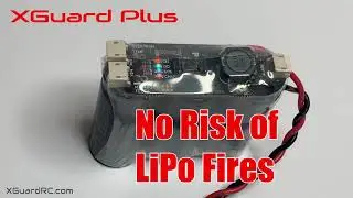 XGuard Plus RC Backup Guard with Telemetry and Alarm strobe lights ports