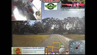 Leyburn Sprints 2023 Run 4, Paul Bond Datsun 510 Car 55