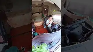 Ăn ngủ ở tr&ecirc;n xe
