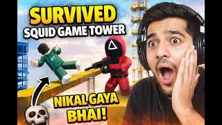 I SURVIVED SQUID GAME TOWER ROUND 😳 Roblox Squid Game #roblox #squidgame #robloxsquidgame #survival
