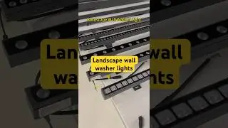 Landscape wall washer light equipped with anti glare network #ledlights #ledlightsfactory
