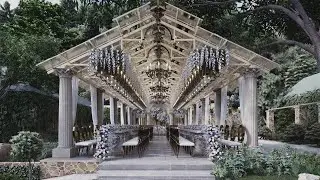3D Design Wedding Decoration