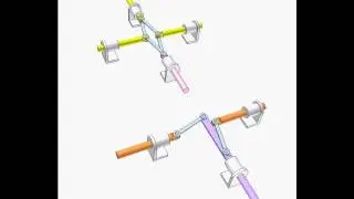 Linkage for linear motions 1