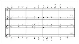 ALLEMANDE II TILMAN SUSATO ENSEMBLE DE GUITARES CHRISTOPHE PAILLET