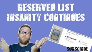 MTG Reserved List Insanity High End Cards