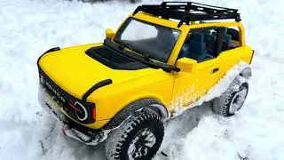 Snow test Casadio Unimog, Bronco