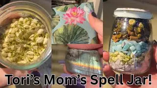 Банка с рождественскими заклинаниями для мамы Тори!