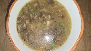 Chicken & Mushroom Wild Rice Soup 