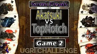Warcraft 3 - 4on4 Ugri Challenge | Semi Finals | Akatsuki vs TopNotch | Game 2