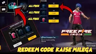FFWS TOURNAMENT JERSEY KA REDEEM CODE MIL GAYA JALDI KARO CLAIM FREE FIRE INDIA 🇮🇳