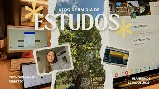24 horas de estudos comigo | nova atualização do ferreto, planner 2026, notion, vestibulanda de med 
