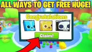 *NEW* All FREE Ways To Get HUGE PET In Pet Simulator 99! (Roblox)