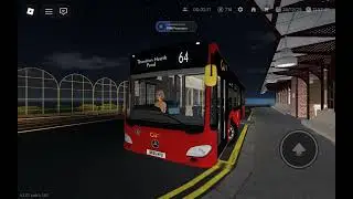 A Mercedes Benz Citaro On A 64 In ROBLOX - Croydon: Bus Simulator 