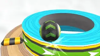 Going Balls&rlm; - SpeedRun Gameplay Level 7243- 7245