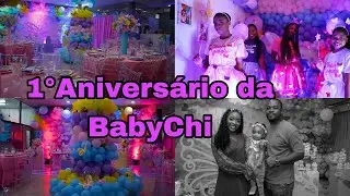 1°ANIVERSÁRIO DA BABYCHI 🦋🎉| A Festa 🥰🦋🦋🎉🎉 Tema: Jardim das borboletas 💖