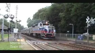 Metro North's One and Only GP40PH-2 #4906 Blasts through Ho-Ho-Kus