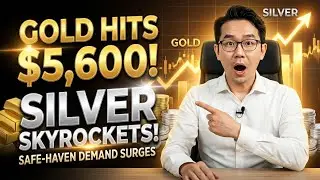 Gold Near $5,600 as Silver Breaks $120 on Global Safe-Haven Demand