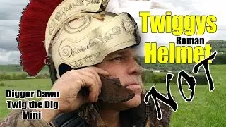 Digger Dawn & Twig the Dig - MINI Twiggys Roman Helmet (just a bit of fun) (90)