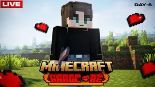Minecraft Hardcore: One Life, Infinite Adventures ⚔️ Day-6