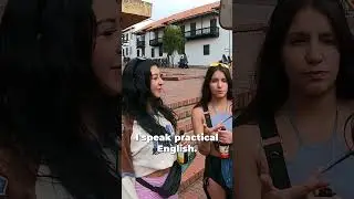 Girls on the Street in Bogota