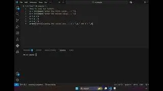 Swapping of Two Numbers by addition and subtraction in Python
