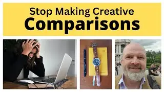 STOP MAKING CREATIVE COMPARISONS : Just Do You! #productivity #artisticexpression #selfbelief