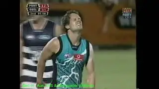 AFL Geelong v Port Adelaide 2004 Wizrad Cup news report
